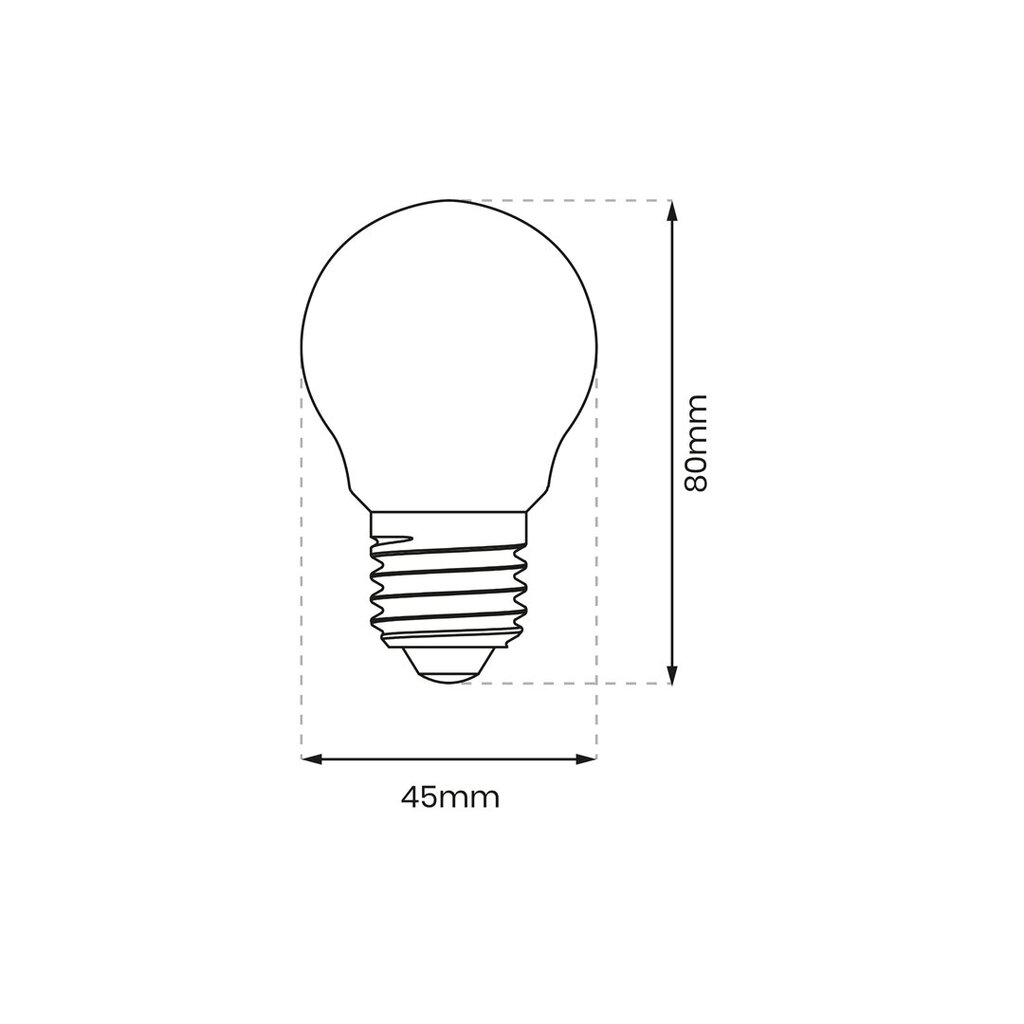 LED-lamppu, 4w hinta ja tiedot | Lamput | hobbyhall.fi