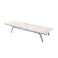 Aurinkotuoli DKD Home Decor kallistuva PVC Alumiini (191 x 58 x 98 cm) hinta ja tiedot | Puutarhakalusteet | hobbyhall.fi