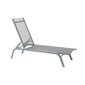 Aurinkotuoli DKD Home Decor kallistuva Gris Oscuro PVC Alumiini (191 x 58 x 98 cm) hinta ja tiedot | Puutarhakalusteet | hobbyhall.fi