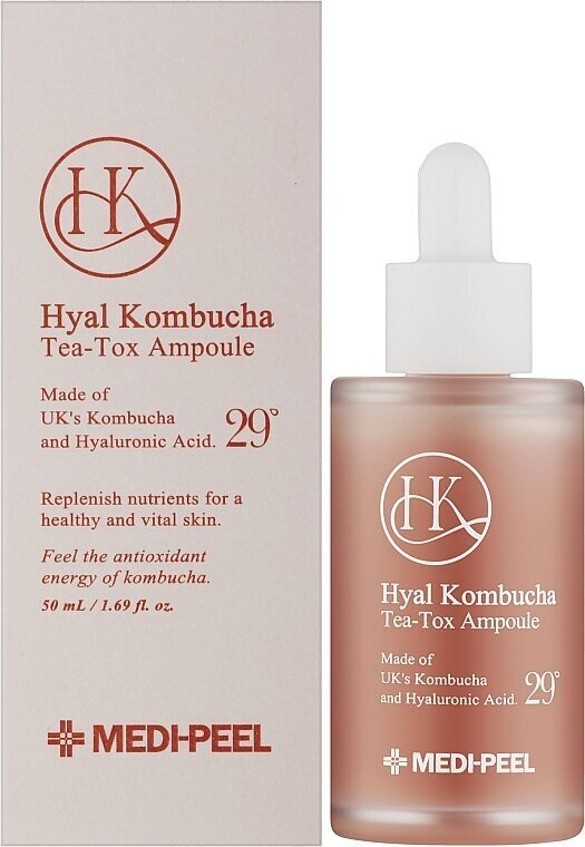 Medi-Peel Hyal Kombucha Tea-Tox Ampoule, 50ml hinta ja tiedot | Kasvoöljyt ja seerumit | hobbyhall.fi