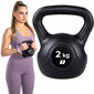 Kettlebell Paino 2 kg Pallo Käsipaino Harjoituksiin hinta ja tiedot | Käsipainot, kahvakuulat ja voimaharjoittelu | hobbyhall.fi