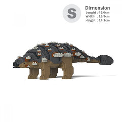 Rakennussetti Jekca, ST19DN04-M01, Ankylosaurus, 2480 kpl hinta ja tiedot | LEGOT ja rakennuslelut | hobbyhall.fi