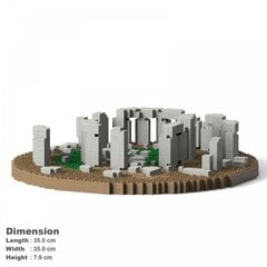 Rakennussetti Jekca, ST27AW04, Stonehenge, 1950 kpl hinta ja tiedot | LEGOT ja rakennuslelut | hobbyhall.fi