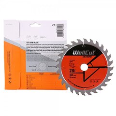 Sahanterä 165mm WellCut WC-P1652028 hinta ja tiedot | Käsityökalut | hobbyhall.fi