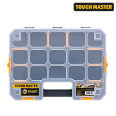 Pienosien laatikon järjestäjä 440 x 327 x 75 mm Tough Master® TM-UPT-5022 hinta ja tiedot | Työkalupakit ja muu työkalujen säilytys | hobbyhall.fi