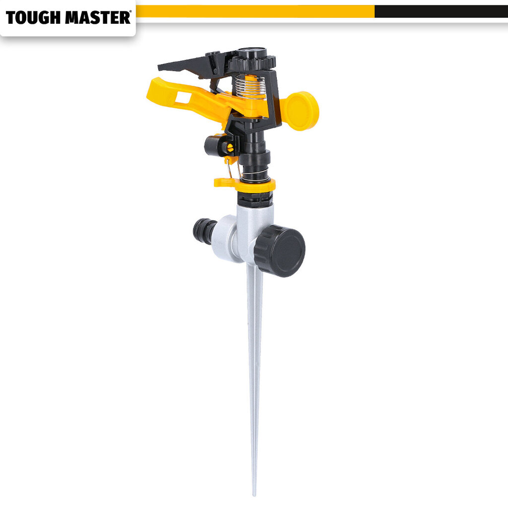 Sprinkleri 450 m² Tough Master® TM-IS4512Z hinta ja tiedot | Puutarhaletkut, kastelukannut ja muut kastelutarvikkeet | hobbyhall.fi