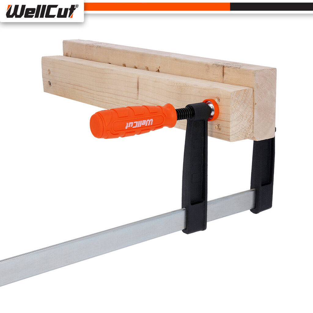 Puristimet, Ruuvipuristin WellCut WC-FC1280 hinta ja tiedot | Käsityökalut | hobbyhall.fi