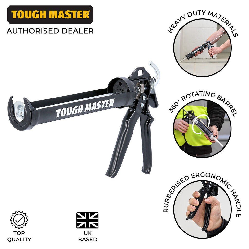 Tiivistyspistooli Tough Master ® TM-CG233M hinta ja tiedot | Käsityökalut | hobbyhall.fi