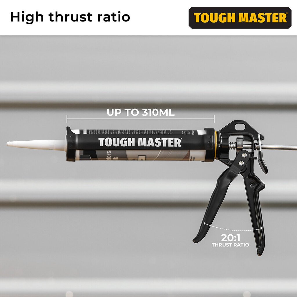 Tiivistyspistooli Tough Master ® TM-CG233M hinta ja tiedot | Käsityökalut | hobbyhall.fi