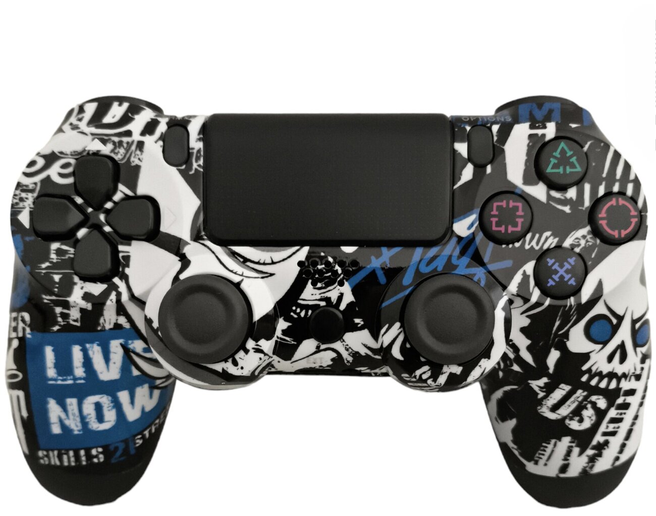 Play RE PlayStation 4 Doubleshock 4 V2 (PS4 /PC/PS5 / Android / iOS) hinta ja tiedot | Ohjaimet ja lisätarvikkeet | hobbyhall.fi