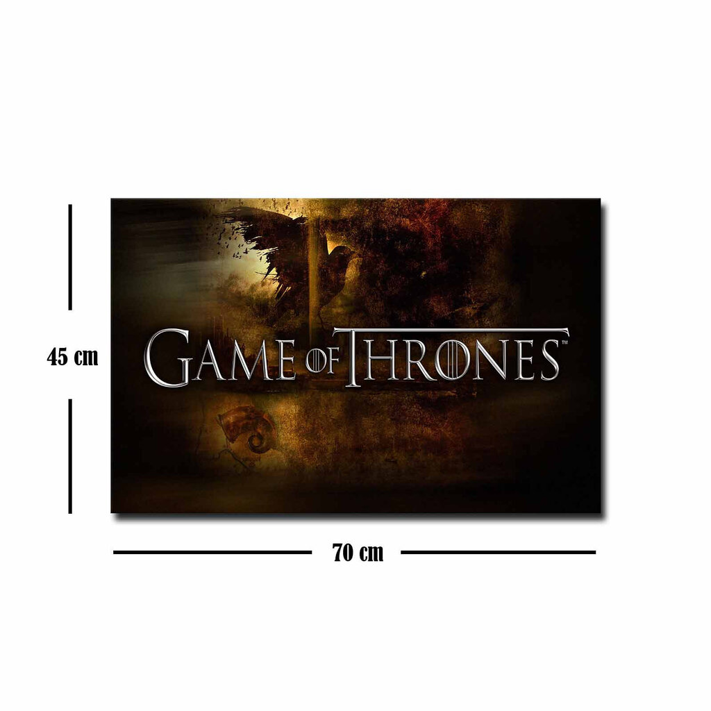 Game of Thrones sisustustaulu hinta ja tiedot | Taulut | hobbyhall.fi