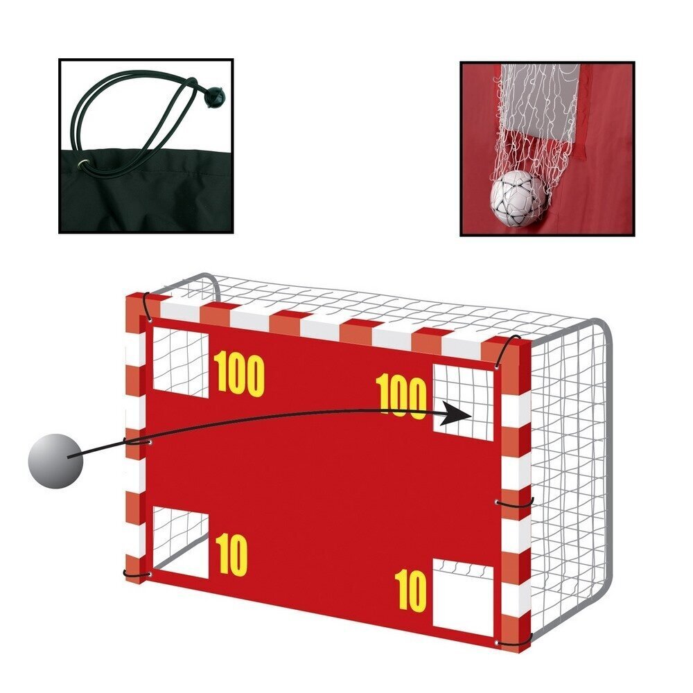 Käsipallomaali Tremblay 3 m x 2 m, nylon hinta ja tiedot | Jalkapallomaalit ja verkot | hobbyhall.fi