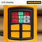 Kuumailmapuhallin 2KW LCD-näyttö Tough Master® TM-HG612 hinta ja tiedot | Kuumailmapuhaltimet | hobbyhall.fi