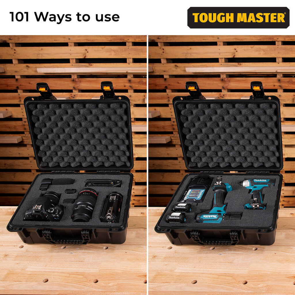Työkalulaatikko Tough Master® TM-UPT-400S hinta ja tiedot | Työkalupakit ja muu työkalujen säilytys | hobbyhall.fi
