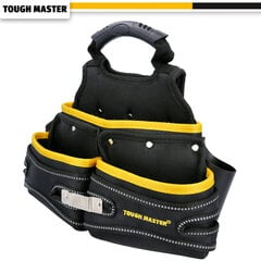 Työkaluhihnan pussi Tough Master® TM-71766 hinta ja tiedot | Työkalupakit ja muu työkalujen säilytys | hobbyhall.fi