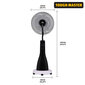 Tuuletin + ilmankostutin 90w Tough Master® TM-MF40RD hinta ja tiedot | Tuulettimet | hobbyhall.fi