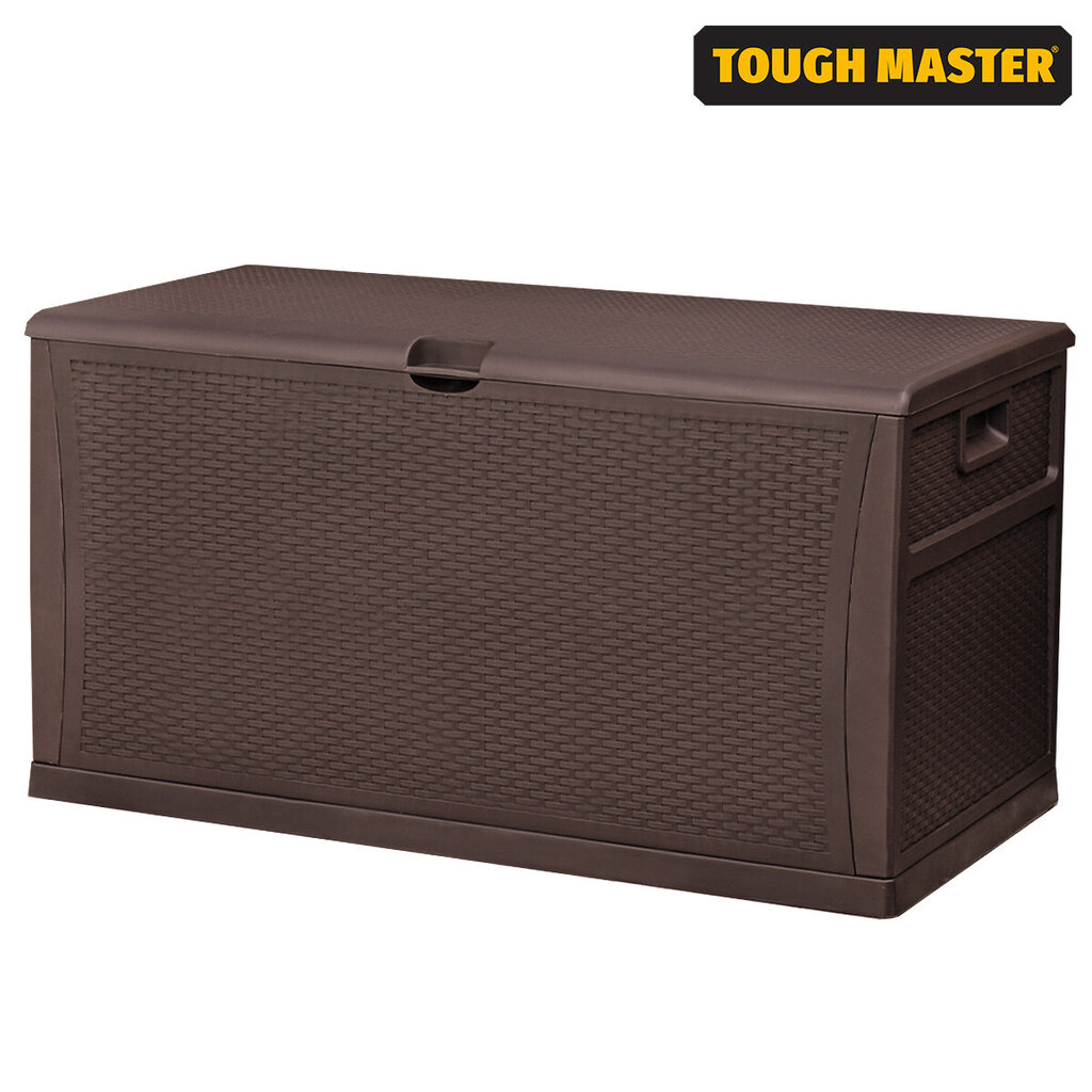 Ulkosäilytyslaatikko 460L, 120x61x63 cm Tough Master® TM-SBR46H hinta ja tiedot | Kompostorit ja jäteastiat | hobbyhall.fi