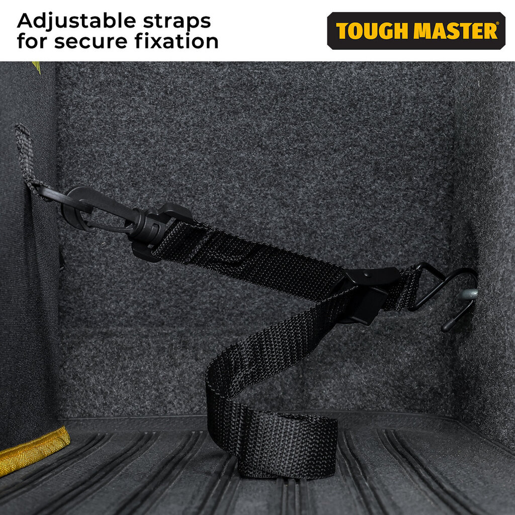 Taittuva auton tavaralaukku 58x44x28 cm Tough Master® TM-CBO621 hinta ja tiedot | Työkalupakit ja muu työkalujen säilytys | hobbyhall.fi