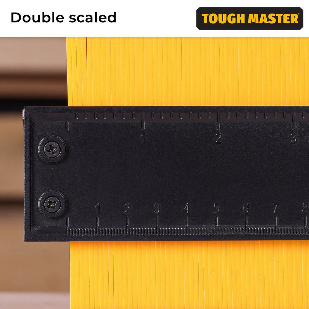 Ääriviivamittari 25,5cm Tough Master® TM-CG25L hinta ja tiedot | Käsityökalut | hobbyhall.fi