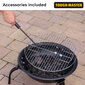 Kannettava hiiligrilli, BBQ 45cm Tough Master® TM-FPR17 hinta ja tiedot | Grillit | hobbyhall.fi