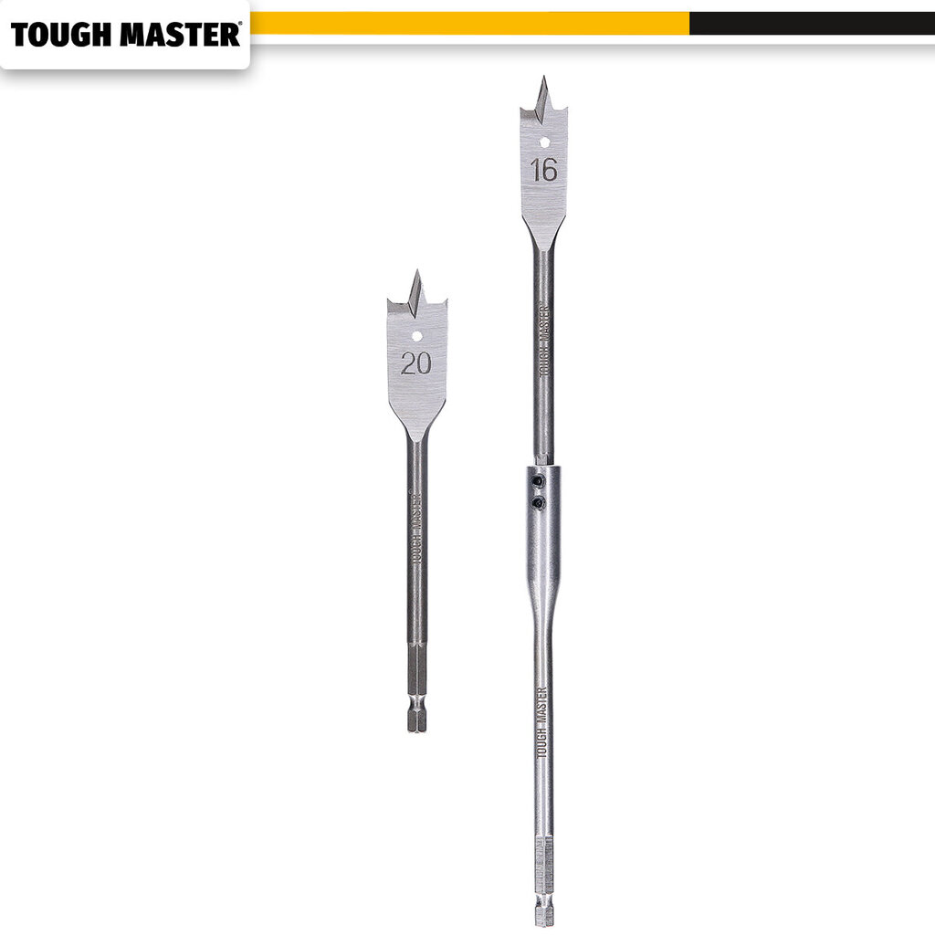 Puuporanterä latta 9kpl Tough Master® TM-FDB9 hinta ja tiedot | Käsityökalut | hobbyhall.fi