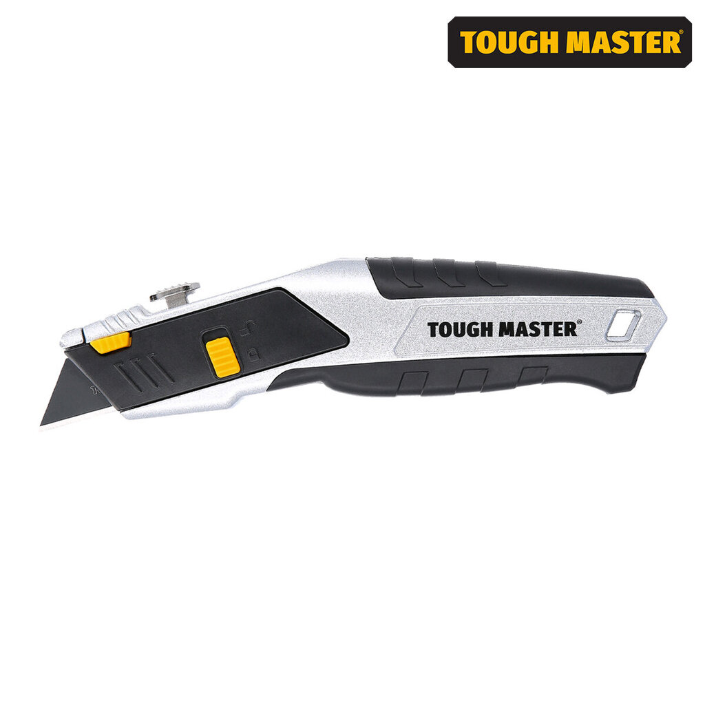 Taittuva hyötyveitsi terällä +Veitsen terä 10kpl. Tough Master® TM-UTK194A hinta ja tiedot | Käsityökalut | hobbyhall.fi