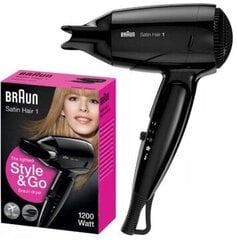 Braun HD 130 hiustenkuivaaja hinta ja tiedot | Hiustenkuivaajat | hobbyhall.fi