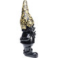 Koristefiguuri Gnome Standing Black Gold 46cm hinta ja tiedot | Sisustustuotteet | hobbyhall.fi