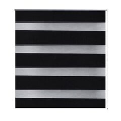 Zebra rullakaihdin 90 x 150 cm musta hinta ja tiedot | Rullaverhot | hobbyhall.fi