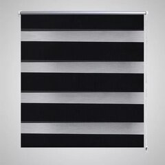 Zebra rullakaihdin 90 x 150 cm musta hinta ja tiedot | Rullaverhot | hobbyhall.fi
