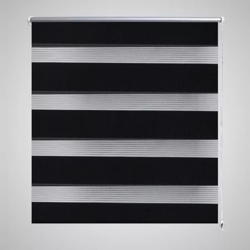 Zebra rullakaihdin 90 x 150 cm musta hinta ja tiedot | Rullaverhot | hobbyhall.fi