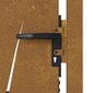 vidaXL Puutarhaportti 105x155 cm corten teräs ruohokuvio hinta ja tiedot | Aidat ja tarvikkeet | hobbyhall.fi