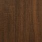 vidaXL Yöpöytä ruskea tammi 40x42x55 cm tekninen puu hinta ja tiedot | Yöpöydät | hobbyhall.fi