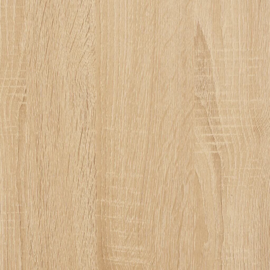 vidaXL Sohvapöytä Sonoma-tammi 104x60x35 cm tekninen puu hinta ja tiedot | Sohvapöydät | hobbyhall.fi