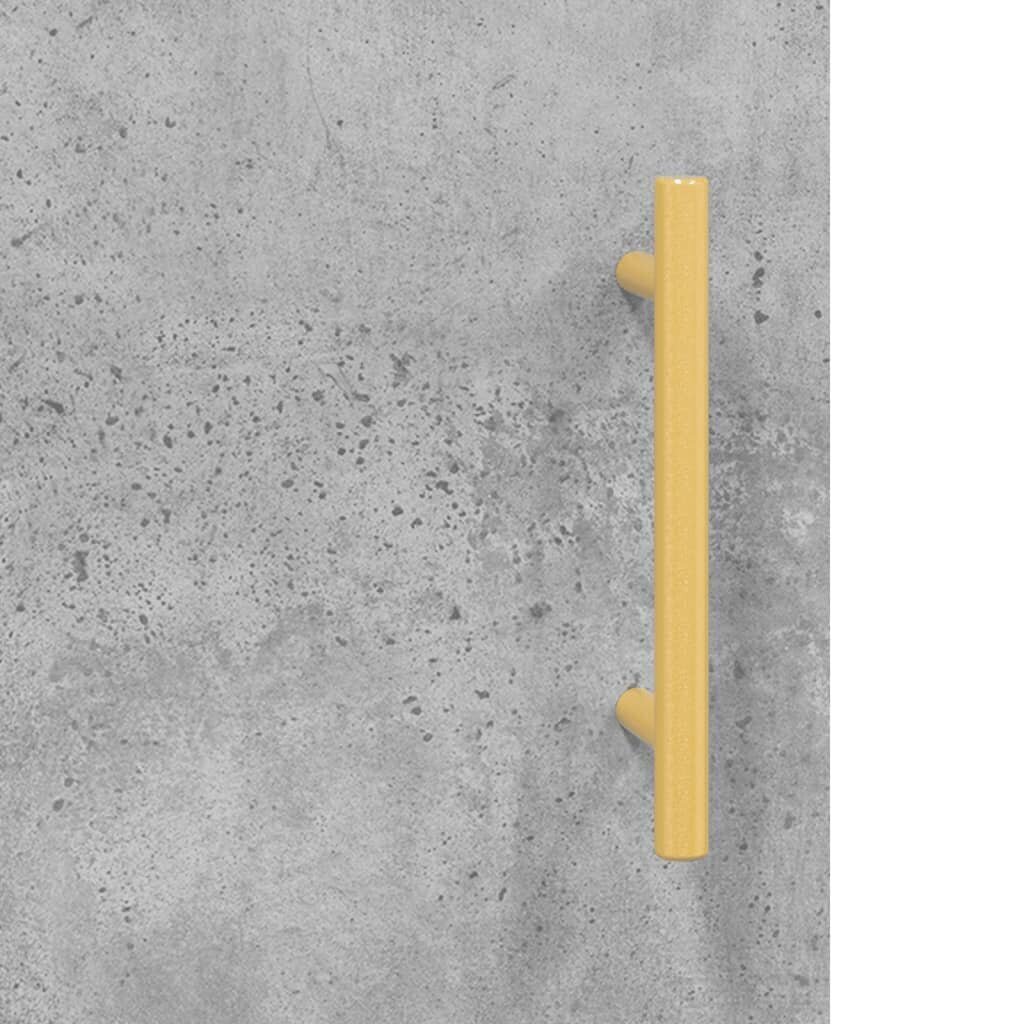 vidaXL Kaappi betoninharmaa 69,5x31x115 cm tekninen puu hinta ja tiedot | Lipastot | hobbyhall.fi