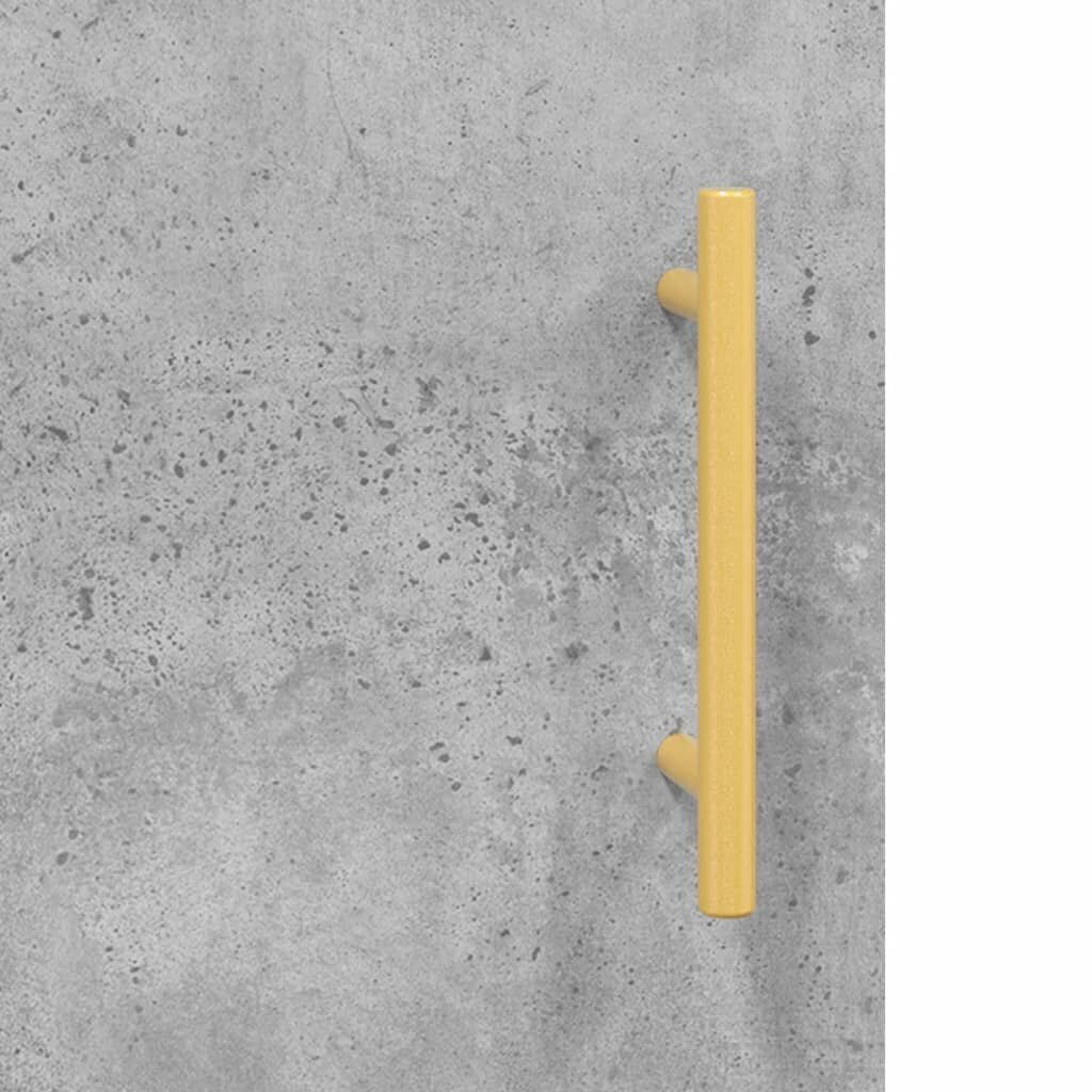 vidaXL Yöpöytä betoninharmaa 40x40x50 cm tekninen puu hinta ja tiedot | Yöpöydät | hobbyhall.fi