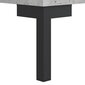 vidaXL Kirjahylly betoninharmaa 69,5x32,5x90 cm tekninen puu hinta ja tiedot | Hyllyt | hobbyhall.fi