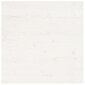vidaXL Pöytälevy valkoinen 90x90x2,5 cm täysi mänty neliö hinta ja tiedot | Pöytälevyt | hobbyhall.fi
