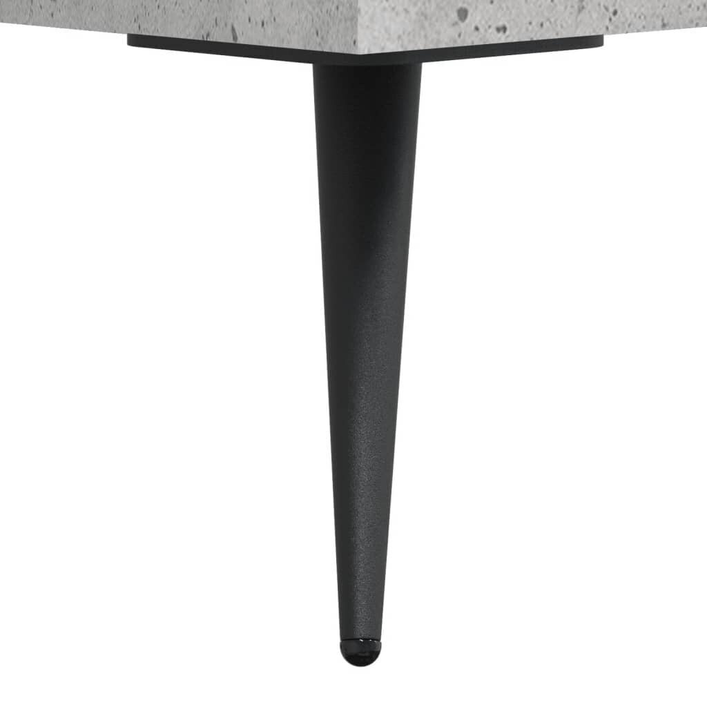 vidaXL Kenkäkaappi betoninharmaa 30x35x105 cm tekninen puu hinta ja tiedot | Kenkäkaapit ja -hyllyt | hobbyhall.fi