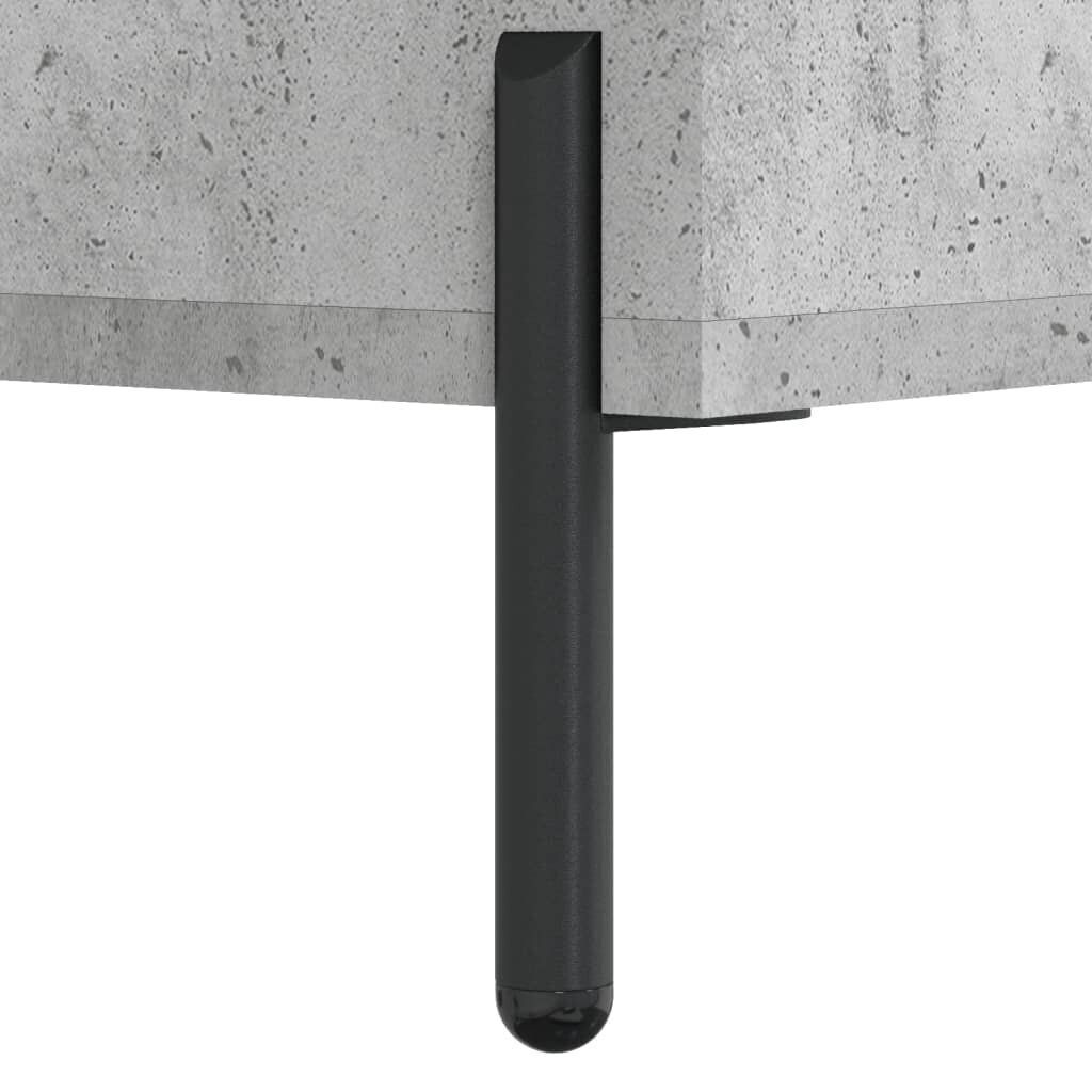 vidaXL Kenkäkaappi betoninharmaa 30x35x105 cm tekninen puu hinta ja tiedot | Kenkäkaapit ja -hyllyt | hobbyhall.fi
