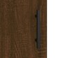 vidaXL Työpöytä ruskea tammi 140x50x75 cm tekninen puu hinta ja tiedot | Tietokonepöydät ja työpöydät | hobbyhall.fi