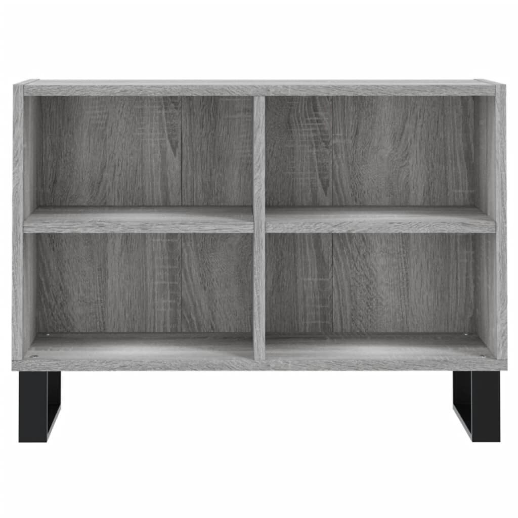 vidaXL TV-taso harmaa Sonoma 69,5x30x50 cm tekninen puu hinta ja tiedot | TV-tasot | hobbyhall.fi