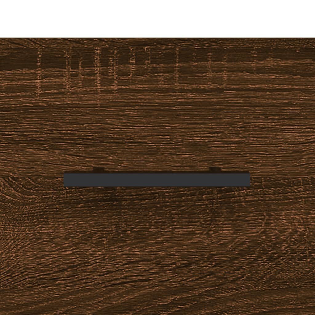 vidaXL Sohvapöytä ruskea tammi 102x50x40 cm tekninen puu hinta ja tiedot | Sohvapöydät | hobbyhall.fi