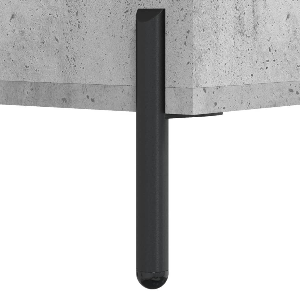 vidaXL Kenkäpenkki betoninharmaa 102x35x55 cm tekninen puu hinta ja tiedot | Kenkäkaapit ja -hyllyt | hobbyhall.fi