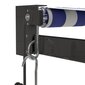 vidaXL Automaattisesti sisäänkelattava markiisi sinivalkoinen 4x3 m hinta ja tiedot | Aurinkovarjot ja markiisit | hobbyhall.fi