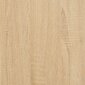 vidaXL Sohvapöytä Sonoma-tammi 100x100x40 cm tekninen puu hinta ja tiedot | Sohvapöydät | hobbyhall.fi