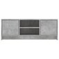 vidaXL TV-taso betoninharmaa 102x30x37,5 cm tekninen puu hinta ja tiedot | TV-tasot | hobbyhall.fi