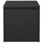 vidaXL Säilytyslaatikko musta 40,5x40x40 cm tekninen puu hinta ja tiedot | Säilytyslaatikot ja -korit | hobbyhall.fi