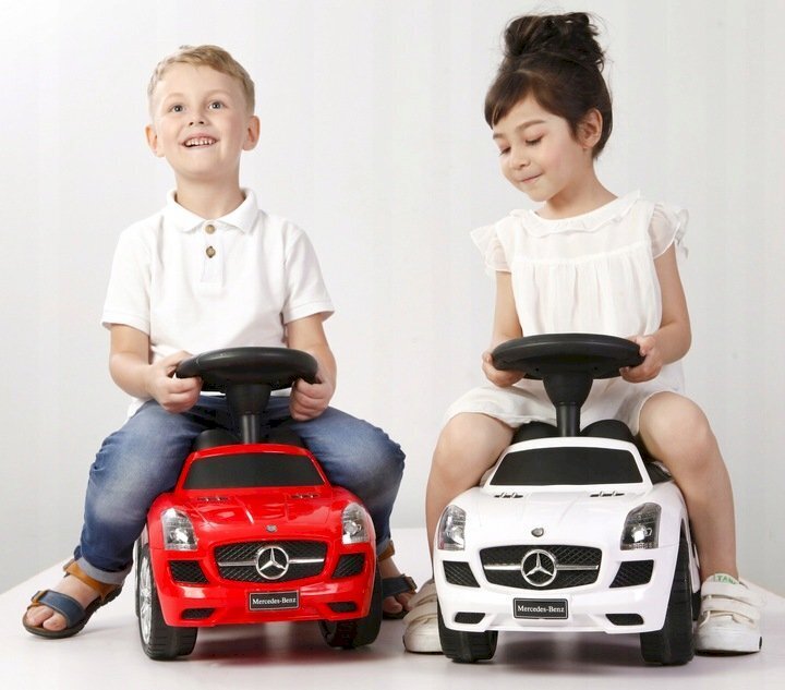 Työntövaunu, Mercedes SLS, punainen hinta ja tiedot | Vauvan lelut | hobbyhall.fi