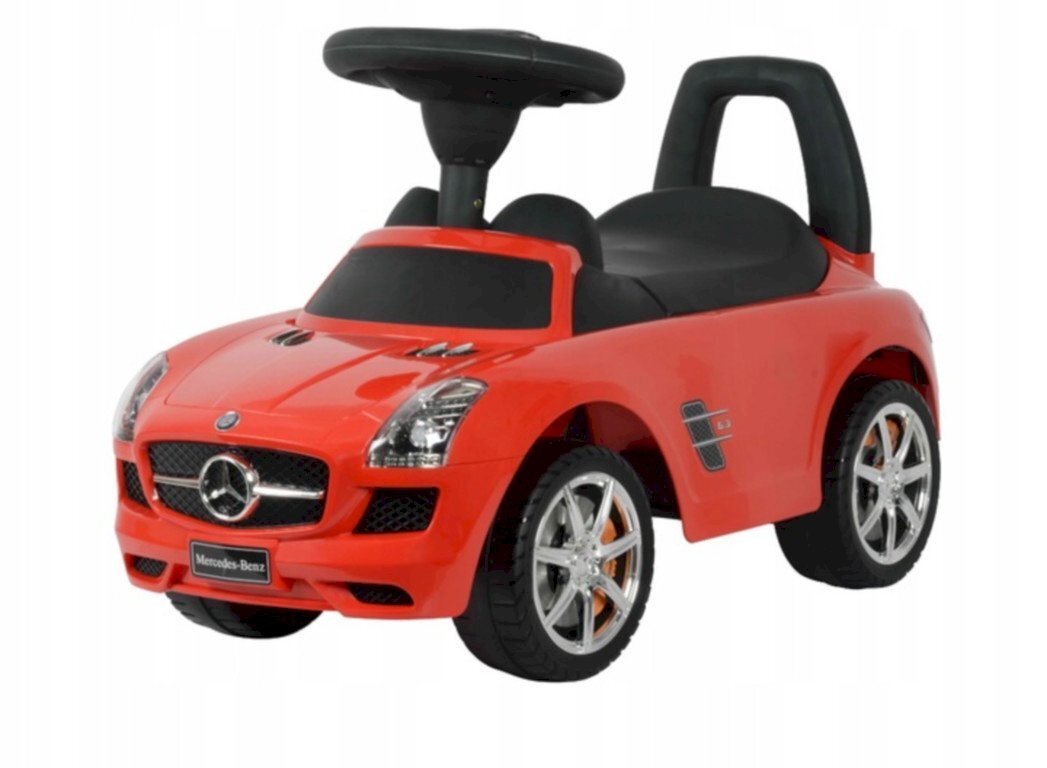 Työntövaunu, Mercedes SLS, punainen hinta ja tiedot | Vauvan lelut | hobbyhall.fi